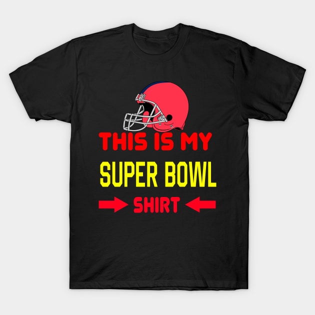 Super Bowl T-Shirt by awesomeshirts